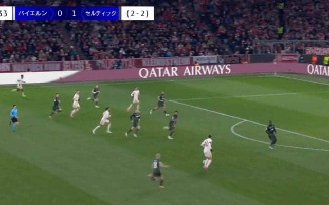 「もはやスピード違反！」 前田大然、驚異の50m“フルスプリント”→爆速プレスバック「エグい」 ハーフウェイラインからゴール前までトップスピードで爆走