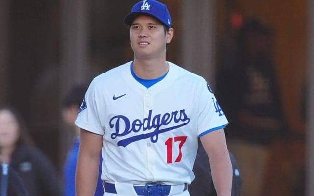 大谷らを盛り上げた日本人「ジワジワきてる」　まさかの抜擢…設置された“謎写真”にX注目
