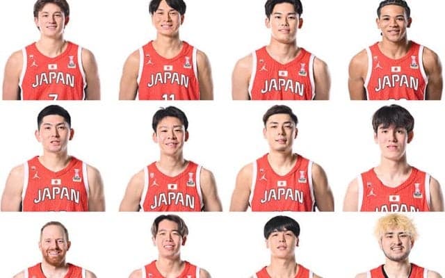 バスケ日本代表がモンゴル戦のロスター12名発表…中国戦で負傷した吉井がエントリー外に