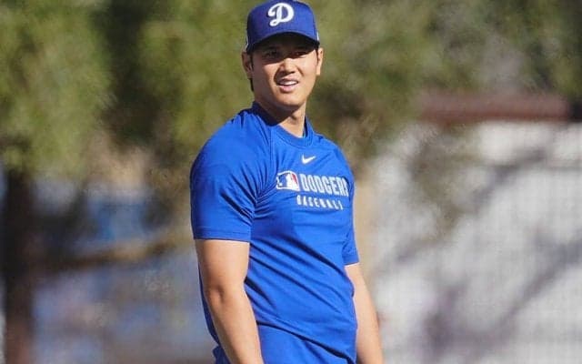 大谷翔平が炭酸ゴクリ「こういうの飲むの衝撃」　“缶の中身”に注目「メンテの一環かな」