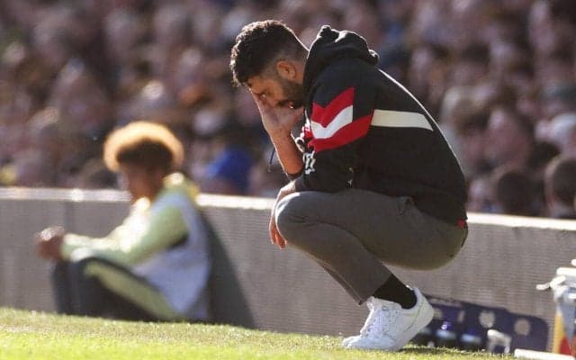 エバートンに辛くもドローのユナイテッド、アモリム監督はスロースタートの悪癖を嘆く｢時間が過ぎるのを待つのが本当に辛い｣