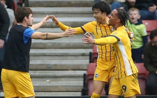 「ずっと前線で脅威」公式戦3戦連発の三笘薫は現地でも高評価を受ける「守備も良かった」