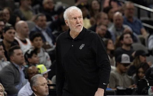 軽い脳卒中を発症したグレッグ・ポポビッチHC…今季中はスパーズへ復帰しない見込み