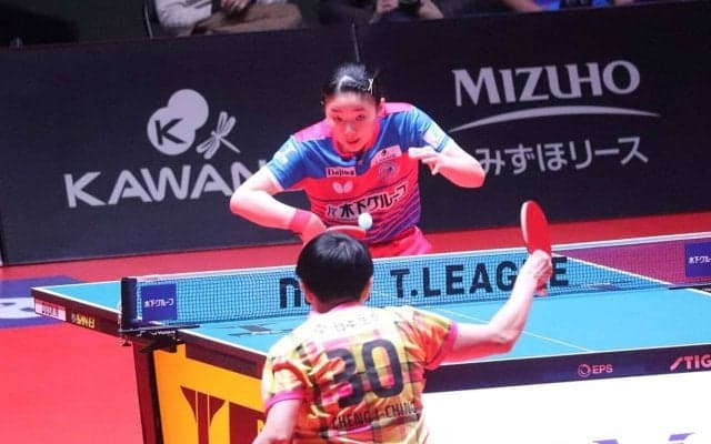 張本美和が悔やんだ“9－9”からの攻防　アジアカップから強行出場も敗戦　台湾エースの鄭怡静は「バランスのよくて強い選手」【Tリーグ】