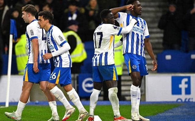 三笘薫フル出場のブライトンがウェルベックの決勝弾で公式戦4連勝！【プレミアリーグ】