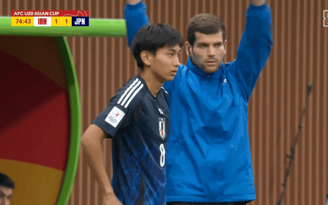 胸踊る！ 中島洋太朗の“天才アウトサイドパス”が「見えてる次元が違う」「やばい…」「エレガント」“日本の新ファンタジスタ”は準決勝の裏キーマンだ【U20アジアカップ】