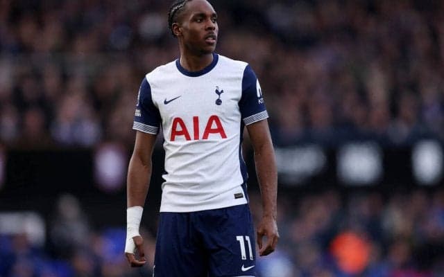 今冬トッテナム加入のFWテルはまだプレミアでゴールなし…ポステコグルー監督は成長段階にあると強調「19歳にして本当に優れた資質」