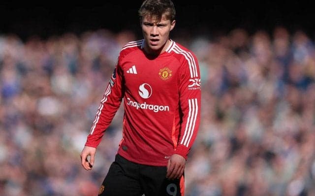 今季プレミアでわずか2ゴール…苦しむFWホイルンドをユナイテッド指揮官は擁護「チームとしてラスムスを助けられていない」