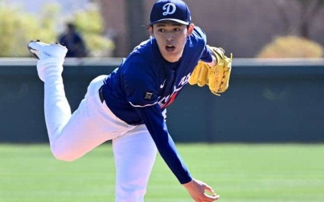 いきなり先頭打者に被弾…佐々木朗希は「まだ完成品じゃない」 ロバーツ監督が冷静に分析「メジャーの打者に慣れさせ、あとは自然に任せる」