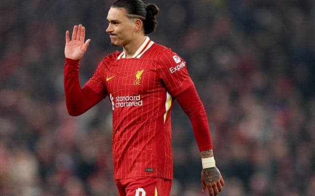 「ファンに愛される彼ではなかった」スロット監督がヌニェスへの苦言理由を説明、決定機逸は問題視せずも「全力を尽くさないなら…」