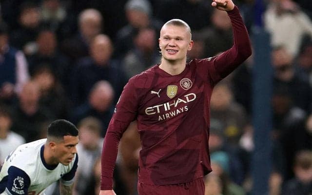 ハーランドの今季20点目が決勝点！　シティがスパーズとの接戦制して連敗ストップ【プレミアリーグ】