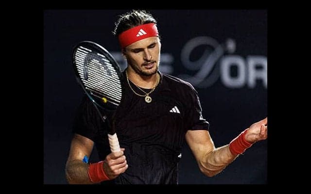 ズベレフ 2回戦でストレート負け