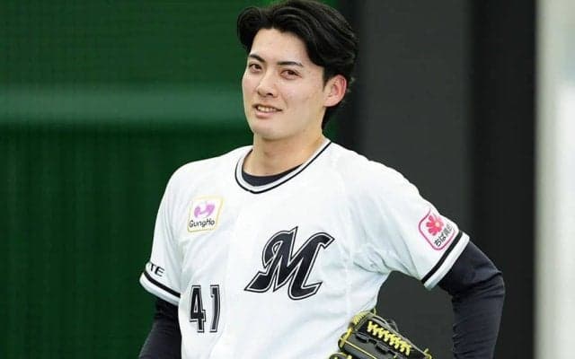 イケメン22歳の“デビュー”に「鼻血出そう」　ロッテ・ドラ3右腕にファン虜「美しい」