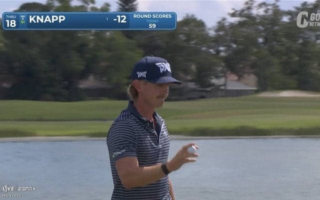 【動画】好ショット連発！伸ばし合いのフィールドでジェイク・ナップが12アンダー「59」を達成【コグニザントクラシック in ザ・パームビーチ1日目】