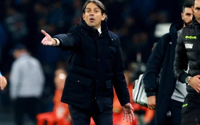 終盤被弾でナポリにドローのインテル、S・インザーギ監督は｢難しい試合だった｣と苦戦を認める