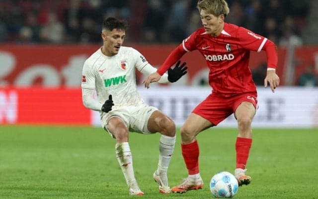 堂安律フル出場のフライブルク、アウグスブルクに守勢の末ゴールレスドローで連勝が4でストップ【ブンデスリーガ】