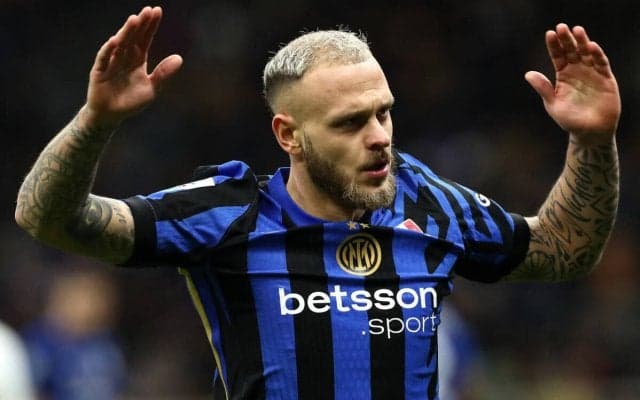 サイドに負傷者続出のインテルに痛手、ディマルコがハムストリング負傷で離脱