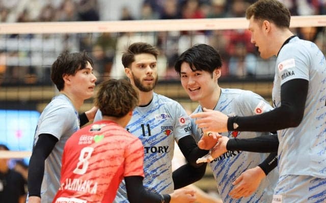 SVリーグ男子　サントリーがチャンピオンシップ進出決定