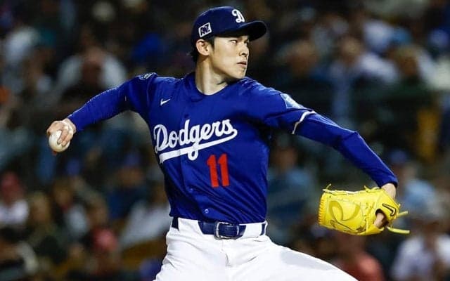 佐々木朗希、OP戦初登板で3回5K無失点　最速160キロで鮮烈デビュー…“宝刀”に打者崩れ落ちる