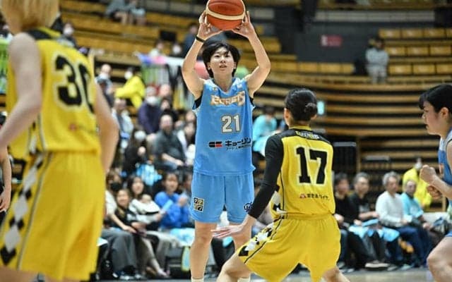 トライアウトで入団した姫路イーグレッツの御子柴百香…2シーズン目は得点源として奮起