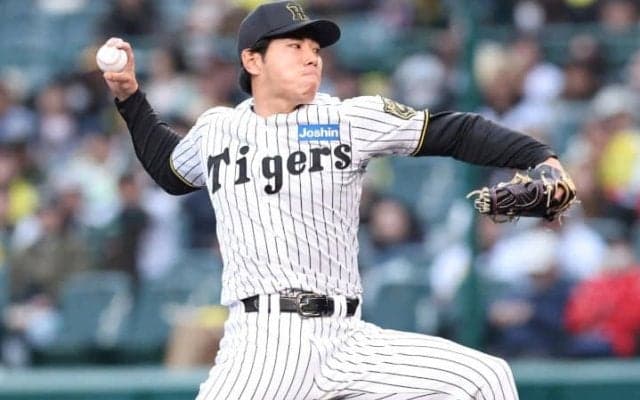 本当に育成？　阪神のロマン腕がまた魅せた！最速157キロ、圧巻のミスターKにX驚愕「なんじゃ、このバケモン」