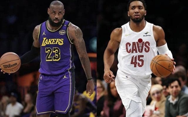 レイカーズのレブロン、キャバリアーズのミッチェルが2月の月間最優秀選手賞に選出