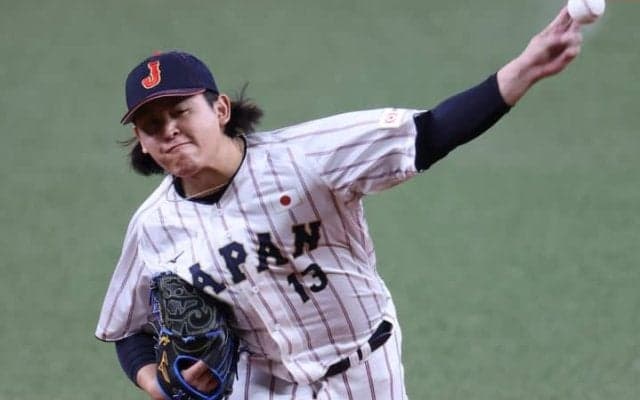 宮城大弥が圧巻の3回パーフェクト　最速151キロをマーク【侍ジャパン】