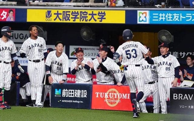 侍J、オランダ代表に快勝　水谷が先頭打者弾＆宮城3回完全…WBCへ若き侍がアピール