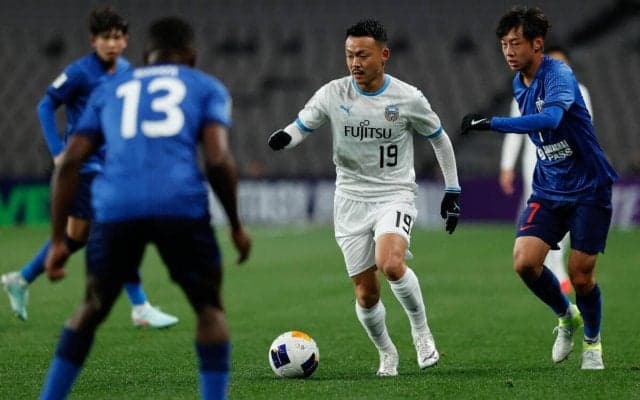 脇坂泰斗の先制点は幻に…川崎Fが上海申花にリードを許してホームの2ndレグへ【ACLE2024-25】