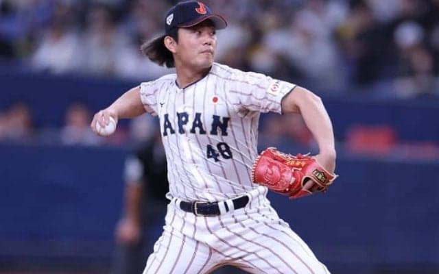3月初旬に最速158キロの衝撃　“ネクストメジャー”26歳右腕が話題「この力感で158キロはえぐすぎる」【侍ジャパン】