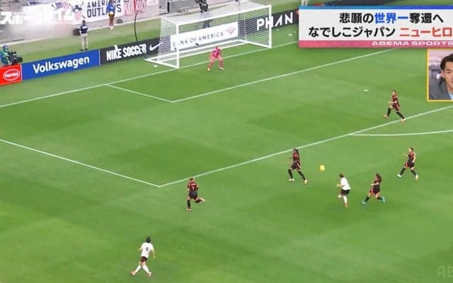 「まず打とうと思わない」試合開始18秒の衝撃…谷川萌々子のスーパーミドル弾！ニューヒロインの一発に元日本代表が太鼓判「バロンドールもある」