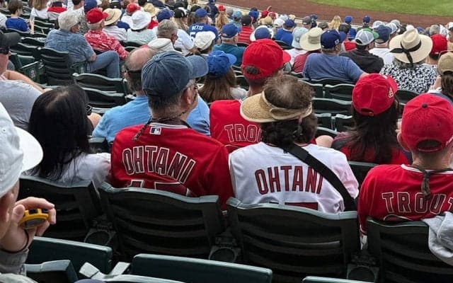 エ軍でめっきり減った大谷ユニ　二刀流の移籍から1年超…「NOHTANI」で描く“未来”