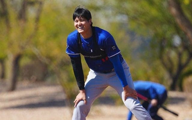 大谷翔平の“決めポーズ”が「可愛い」　失敗翌日も…披露に反響「試合でやって」