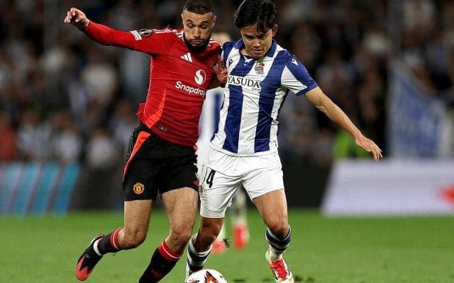 久保建英スタメンのソシエダがユナイテッドと膠着ドロー…ホームで最低限の初戦ドロー【EL】