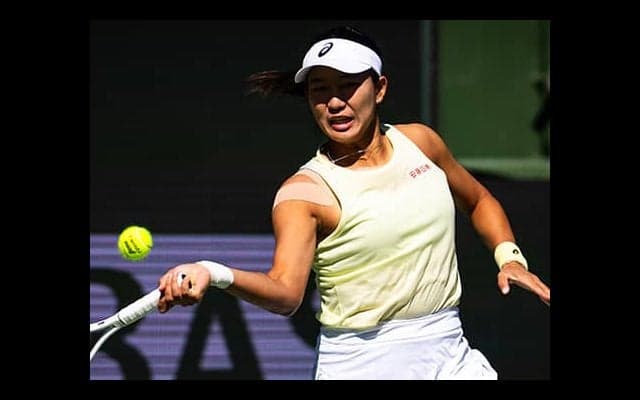  内島萌夏 ラドゥカヌ撃破し初戦突破 