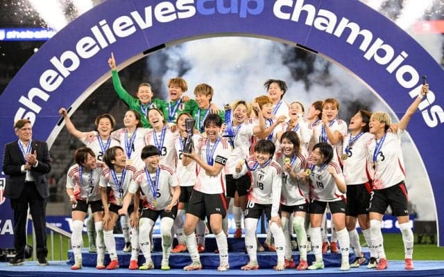 なでしこジャパンがFIFAランクで5位にジャンプアップ! 2015年12月以来のトップ5入り、新体制でSheBelieves Cup初優勝【FIFAランキング】