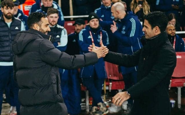 「アルテタのような時間はない」アルテタ監督を羨むアモリム監督、アーセナルとユナイテッドを比較「別のクラブだ」