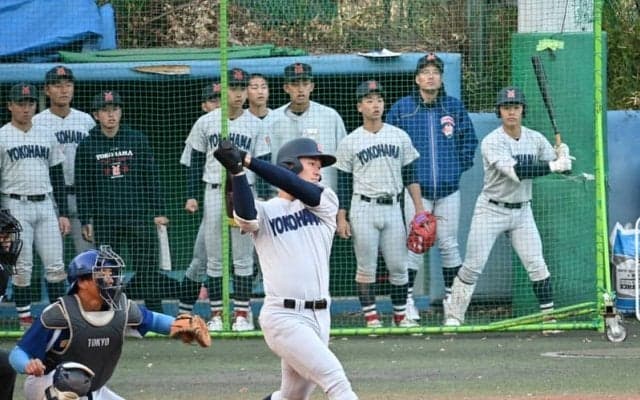 横浜、東大と練習試合13－1で勝利　選抜高校野球に弾み
