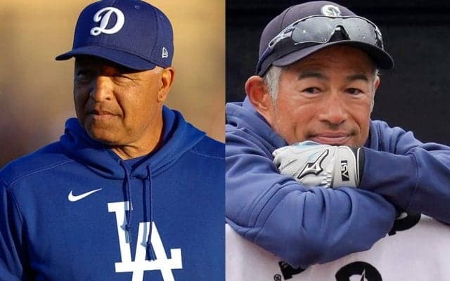 ロバーツ監督、イチロー氏が「世界一を祝福してくれた」　試合前に談笑…明かした“中身”