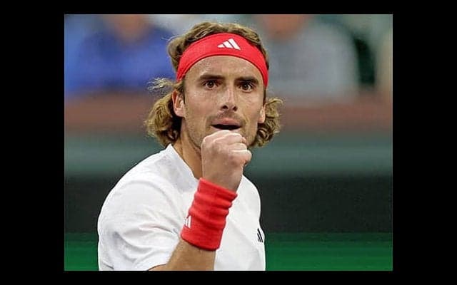 好調チチパス 快勝で3回戦へ