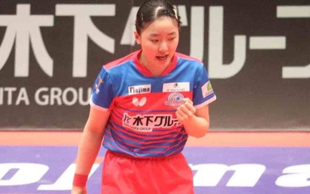 張本美和が明かした“緊迫した展開”での意識「競っている時は……」　プレーオフ決定も「1点でも多く取っていく」【Tリーグ】