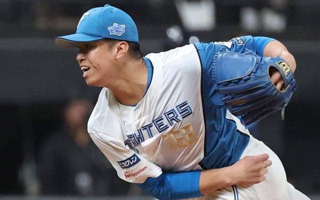 ハム24歳が衝撃“魔改造”…巨人・大勢に激似フォームが話題　剛球連発「これは打てない」