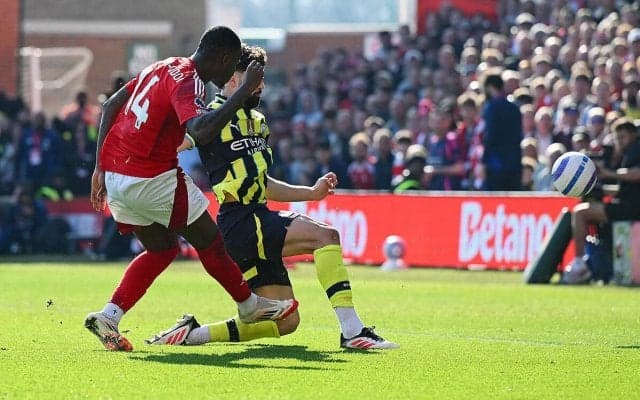 注目の上位対決は3位フォレストに軍配！　ハドソン＝オドイ終盤弾を堅守で守り抜き4位シティを撃破【プレミアリーグ】