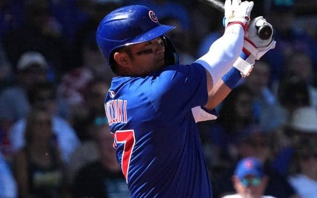 鈴木誠也が待望のOP戦1号　豪快2ランに球場歓声…ド軍との日本開幕戦へ順調