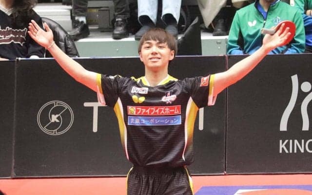 T.T彩たまが見せる快進撃　松島輝空撃破の木造勇人は「来る想定をしていた」指揮官は琉球との首位争いに「素直に嬉しい」【Tリーグ】