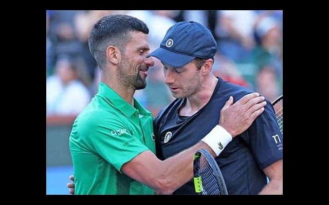  ジョコ撃破の金星「冷静だった」 