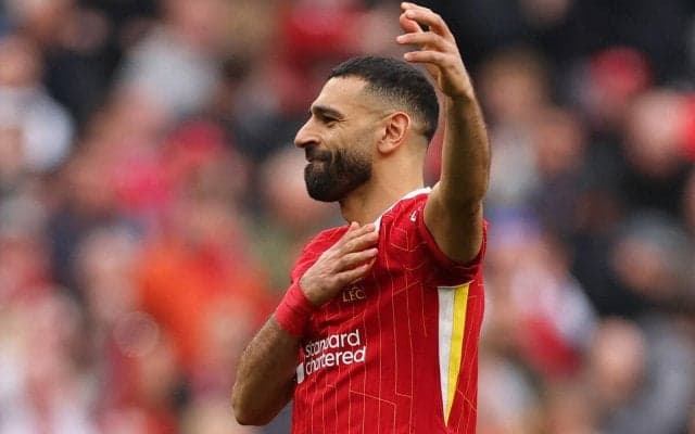 「時には必要」不甲斐ない前半に対してHTに喝を入れられたサラー、自身はプレミア歴代5位タイのゴール記録に「プレー中は考えてなかった」