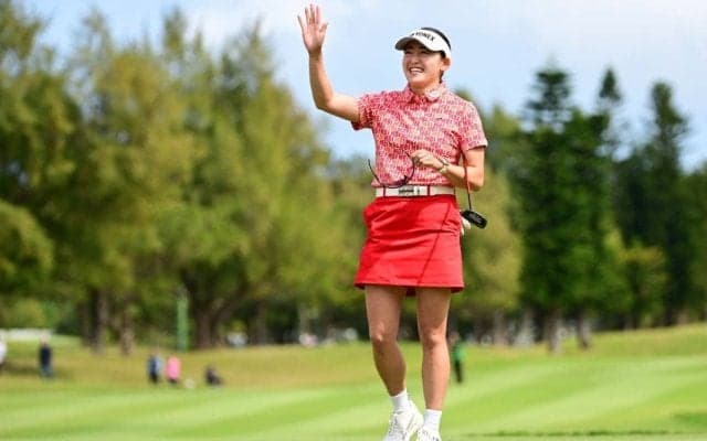 岩井千怜、エントリーミスも気持ち切替え国内開幕戦V「アメリカでも優勝したい」