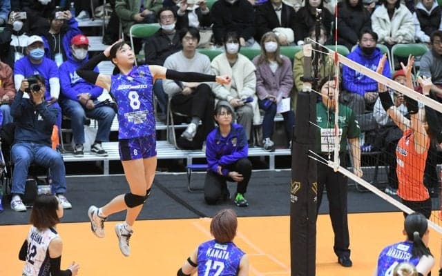 SVリーグ女子　ホームで連勝の埼玉上尾がチャンピオンシップ進出へ前進