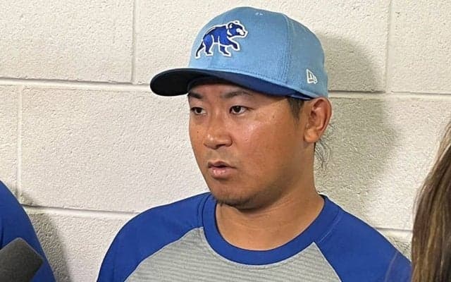 今永昇太、東京で“ポニテ”投球？　「考え中です」髪の毛スッキリも「みんな勘違い」